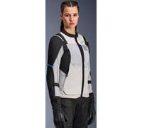 Alpinestars Stella ST-2 Air Chaqueta textil de moto para mujer, negro-gris, tamaño S