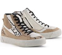 Alpinestars Stella Stated Flair Zapatillas de moto para mujer, blanco/beige, Talla 6