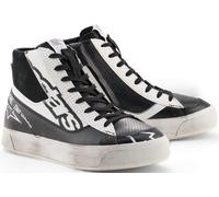 Alpinestars Stella Stated Flair Zapatillas de moto para mujer, Negro/Blanco, Talla 5,5