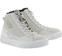 Alpinestars Stella Stated Podium Zapatillas de moto para mujer, Gris/Blanco, Talla 8,5