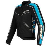 Alpinestars Stella T-Dyno Air, chaqueta textil mujer S female Negro/Azul Claro/Gris Claro