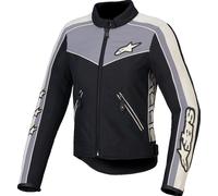 Alpinestars Stella T-Dyno WR Chaqueta textil de moto para mujer, negro/gris, Talla XS