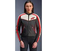 Alpinestars Stella T-Dyno WR, chaqueta textil mujer M female Negro/Rojo/Blanco