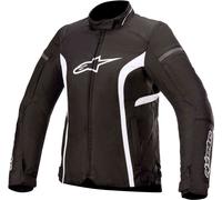 Alpinestars Stella T-Kira V2, chaqueta textil impermeable mujer L female Negro/Blanco