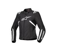 Alpinestars Stella T-SPS V2 impermeabile Giacca tessile moto da donna, nero/bianco, XL