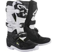 Alpinestars Stella Tech 3 Damas botas de Motocross, Negro/Blanco, Talla 6 (37)