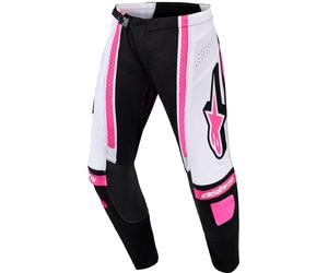 Alpinestars Stella Techstar Nomur Pink Pantalones de motocross para mujer, tamaño 30