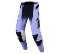 alpinestars Stella Techstar Swan Mujer Pantalón de cross Negro/Morado 30 mujeres