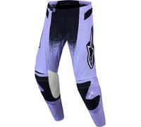 Alpinestars Stella Techstar Swan Pantalones de motocross femeninos, violeta/negro, Talla 30