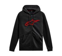 Alpinestars Sudadera Con Capucha Ageless Zip V3 Black Red, Talla: M