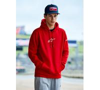 Alpinestars Sudadera Con Capucha Frontal Red