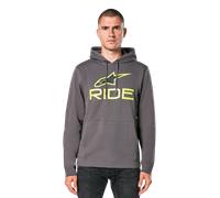 Alpinestars Sudadera Con Capucha Ride V 3 Char Lime Blk