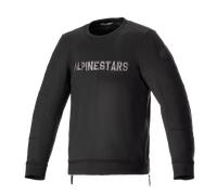 Alpinestars Sudadera Legit Crew De Forro Polar Black Cool Gray, Talla: XL