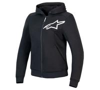 alpinestars Sudadera motoris. Stella Chrome V2 Sport Negro/Blanco S mujeres