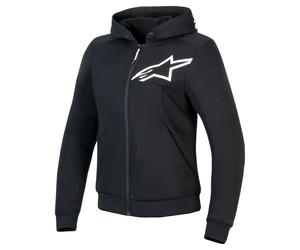 alpinestars Sudadera motoris. Stella Chrome V2 Sport Negro/Blanco S mujeres