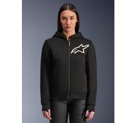 Alpinestars Sudadera Stella Chrome V2 Sport Black White, Talla: XS