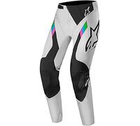Alpinestars Super Tech Limited Edition Pantaloni MX, bianco/nero, 26