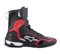 Alpinestars Superfaster Scarpe da moto, nero/rosso/bianco, 9.5