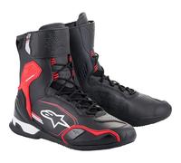 Alpinestars Superfaster, botas cortas 11.5 US male Negro/Rojo Claro/Blanco