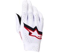 Alpinestars Supertech 2026 Guantes de motocross, negro-blanco-rojo, tamaño L para Hombres