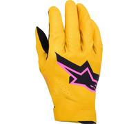 Alpinestars Supertech 2026 Guantes de motocross, negro-oro, tamaño M para Hombres