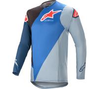 Alpinestars Supertech Blaze Motocross Jersey, azul, tamaño XL para Hombres
