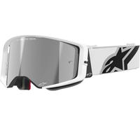 Alpinestars Supertech Corp Absolute Vision Mirror Gafas de Motocross blancas, Blanco/Negro, Talla única