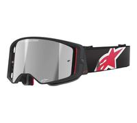 Alpinestars Gafas de Cross Supertech Corp espejadas Negro/Rojo