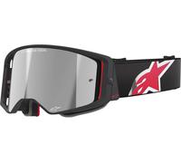 Alpinestars Gafas de Cross Supertech Corp espejadas Negro/Rojo