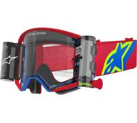 Alpinestars Supertech Corp Roll-Off Gafas de motocross rojas, rojo, Talla única