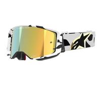 Alpinestars Supertech Corp - Talla N 2044-WHITE/GOLD MIRROR/GOLD