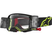 Alpinestars Supertech Firma Roll-Off Gafas de motocross, negro/neón/amarillo, Talla única