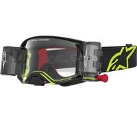 Alpinestars Supertech Firma Roll-Off Occhiali da motocross, nero/neon/giallo, unica taglia