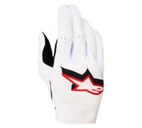 Guantes MX Alpinestars Supertech Blanco/Negro/Rojo FuegoXXL Blanco,Negro,Rojo Fuego