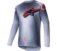 ALPINESTARS Camisetas Supertech Lipan Grey / Orange Fluo S