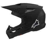 Alpinestars S-M3 Solid, casco de motocross XXL male Negro Mate