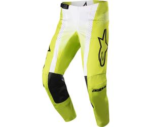 Alpinestars Supertech Push Pantalones de motocross, amarillo, tamaño 28 para Hombres