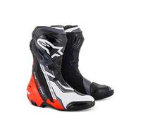 Alpinestars Supertech R Stivali moto, nero/grigio/rosso, 40
