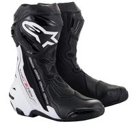 Alpinestars Supertech R Vented - Talla 46 BLACK/WHITE