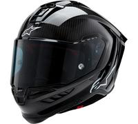 Alpinestars Supertech R10 Carbon Casco, negro, Talla M (57/58)