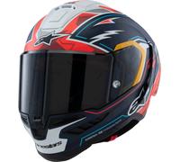 Casco Alpinestars Supertech R10 LE Acosta Azul-rojo-blanco S