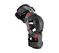 Alpinestars Supertech RK-10 Plasma Ginocchiere, nero/rosso, L