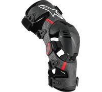 Alpinestars Supertech RK-10 Plasma Rodilleras, negro-rojo, tamaño L para Hombres