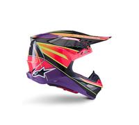 Alpinestars Supertech S-M10 Era 2025 Casco da Motocross, Multicolore, XS (53/54)