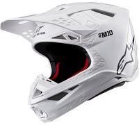 Alpinestars Supertech S-M10 Solid, casco de motocross XL male Blanco