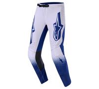 alpinestars Supertech Scenz Pantalón de cross Blanco/Azul 36 hombres