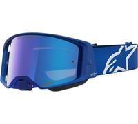 Alpinestars Supertech Vesta Mirror Gafas de motocross, azul/blanco, Talla única