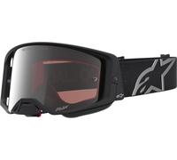 Alpinestars Supertech Vesta Mirror Gafas de motocross, negro/plata, Talla única
