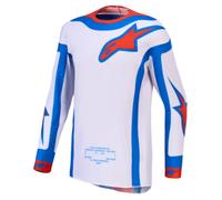 alpinestars Supertech Vesta para hombre Camiseta MX Gris/Morado 2XL hombres