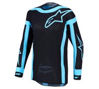 alpinestars Supertech Vesta para hombre Maillot Negro/Turquesa XL hombres